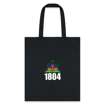Haiti Flag 1804 Haitian Flag Day Haiti Flag Dayhai - Tote Bag - black - Front