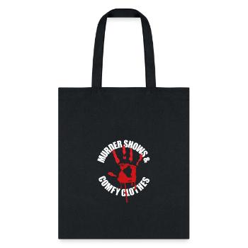 Murder Shows And Comfy Clothes Funny True Crime - Tote Bag - black - Front