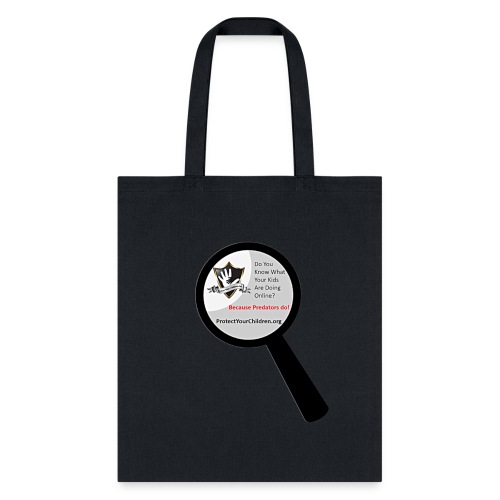 Magnifying Glass with an important message - Tote Bag