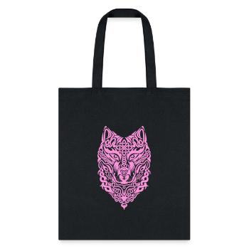 Celtic Wolf - Tote Bag - black - Front