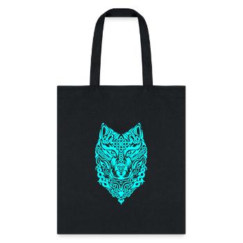 Celtic Wolf - Tote Bag - black - Front