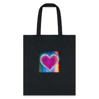 Heart, Heart Icon, Heart Symbol, Red Heart, Love - Tote Bag - black - Front
