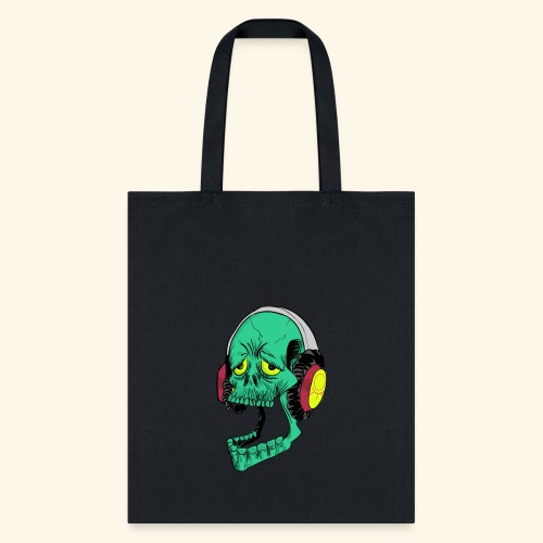 Mr. Green skull - Tote Bag