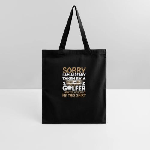 Taken By A Sexy Golfer - Golf Wife Gift Tee - Tote Bag