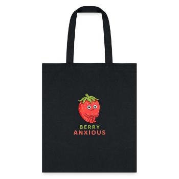 Berry anxious - Tote Bag - black - Front