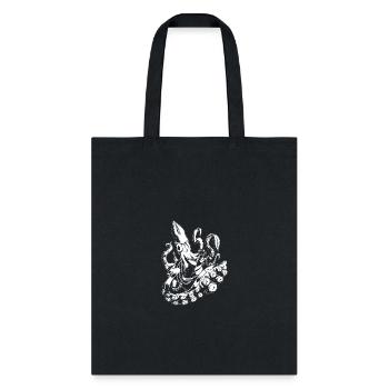 Octopus And Anchor - Tote Bag - black - Front