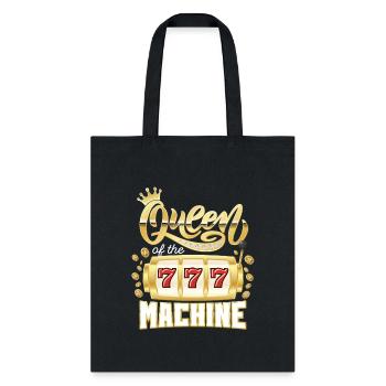 Queen of the Machine Casino Gambler - Tote Bag - black - Front