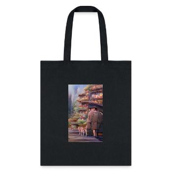 Cube Tourists - Tote Bag - black - Front