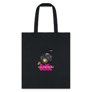 Selfie Queen - Tote Bag - black - Front