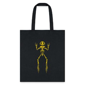 Frog Bones - Tote Bag - black - Front