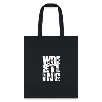 Wrestling - Sport - Tote Bag - black - Front