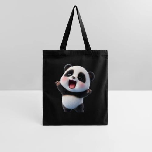 Happy Baby Panda Standing - Tote Bag