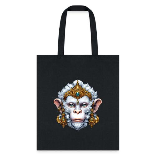 Thai Hanuman Monkey Deity Mask - Tote Bag