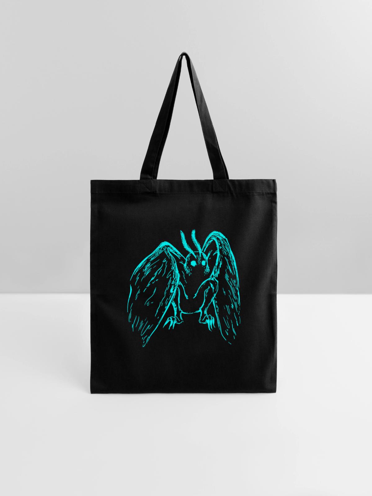 Mothman - Tote Bag - black - Front