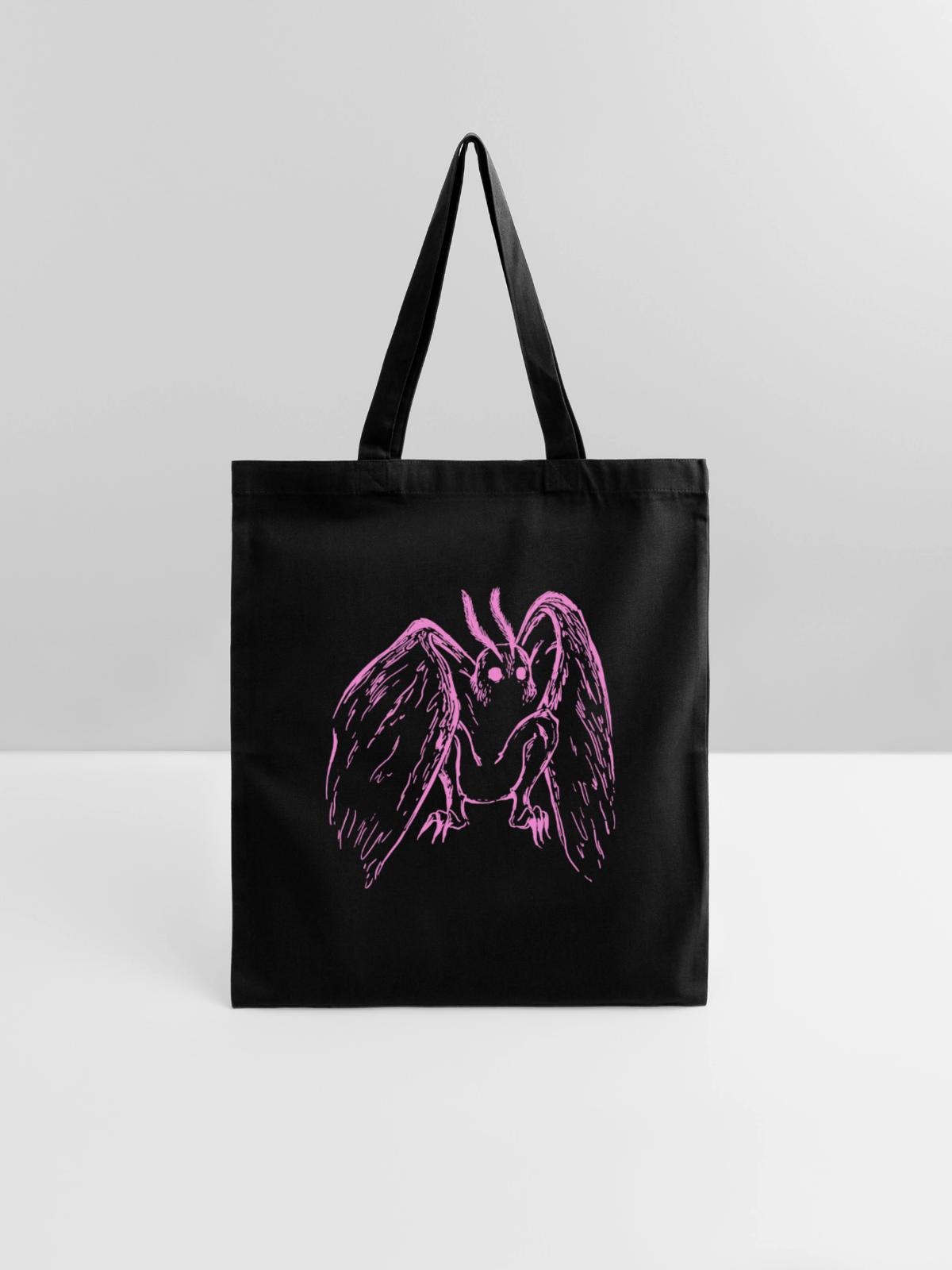 Mothman - Tote Bag - black - Front