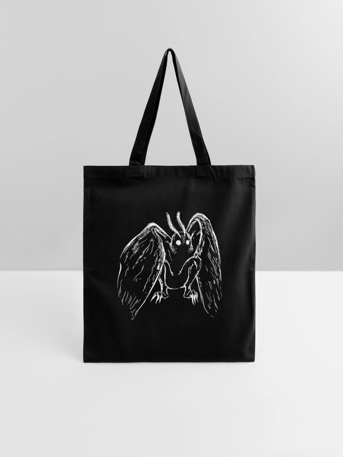 Mothman - Tote Bag - black - Front