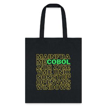 Cobol OS Platforms - Tote Bag - black - Front