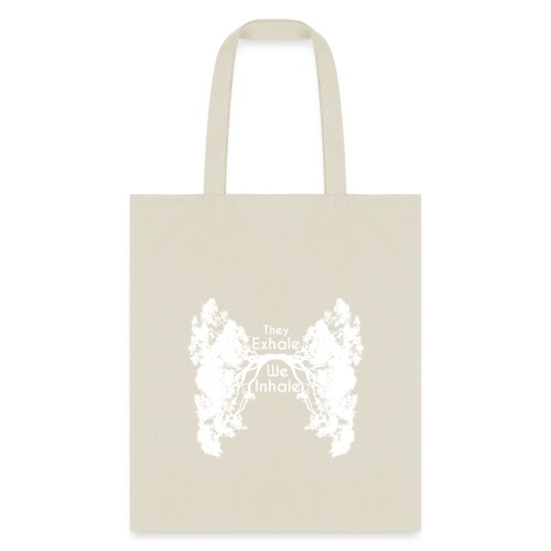 Inhale Exhale White - Tote Bag