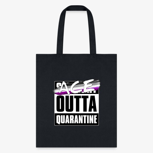 Ace Outta Quarantine - Asexual Pride - Tote Bag