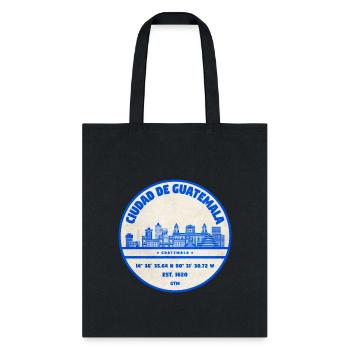 Guatemala Skyline Badge - Tote Bag - black - Front