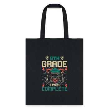 8th Grade 8th Grade Graduation Graduation - Tote Bag - black - Front