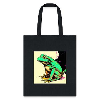 Frog Future Ink - Tote Bag - black - Front