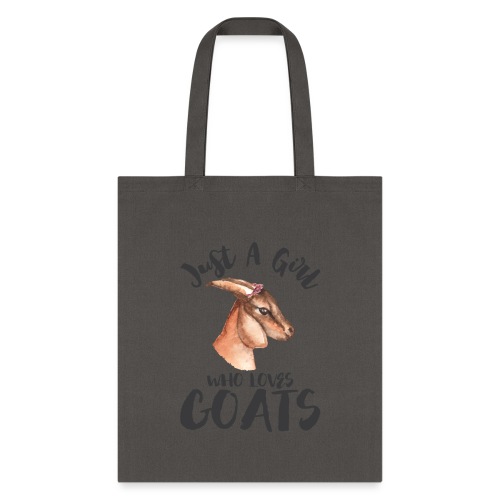 Just A Girl Who Loves Goat Tshirt - Tote Bag