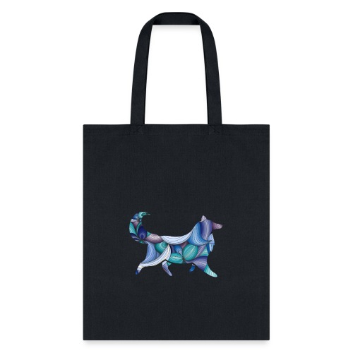 Psychedelic Collie - Tote Bag