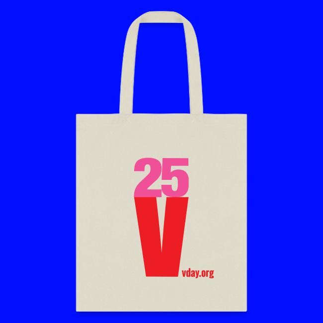 V25 pinkred webaddres tote