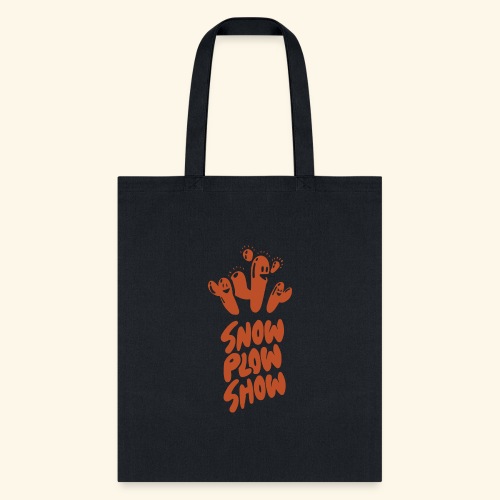 Yati M's Snow Plow Show Orange Logo 2 - Tote Bag