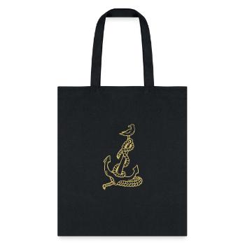 anchor gull - Tote Bag - black - Front