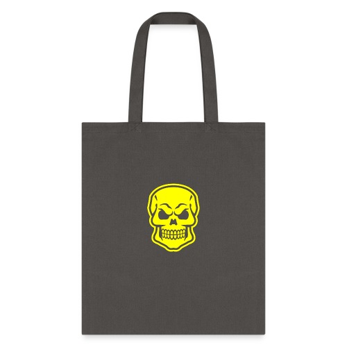 Skull vector yellow - Tote Bag