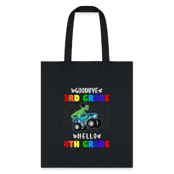 Goodbye Third Grade Hello Fourth Grade - Tote Bag - black - Front