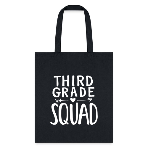 Third Grade Squad Teacher Team T-Shirts - Tote Bag