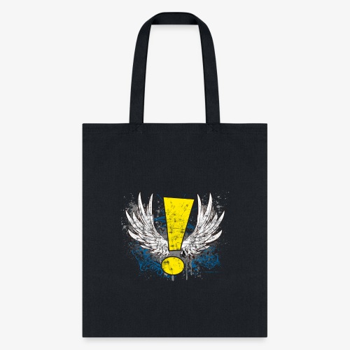 Winged Whee! Exclamation Point - Tote Bag