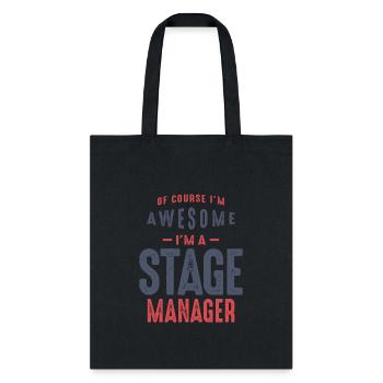 Stage Manager - Tote Bag - black - Front