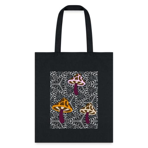 Fall Season Mushroom Designs - Tote Bag