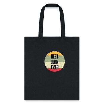 Best John Ever - Tote Bag - black - Front