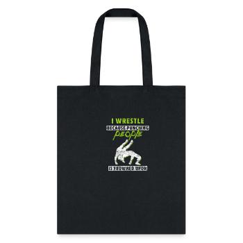 Wrestling - Tote Bag - black - Front