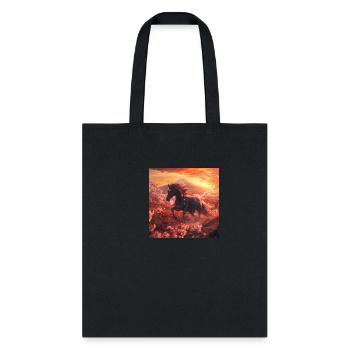 Horse - Tote Bag - black - Front
