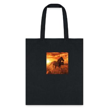 Horse - Tote Bag - black - Front
