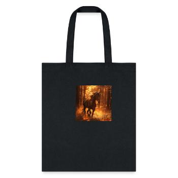 Horse - Tote Bag - black - Front
