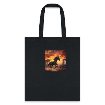 Horse - Tote Bag - black - Front