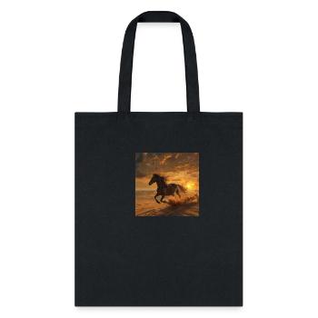 Horse - Tote Bag - black - Front