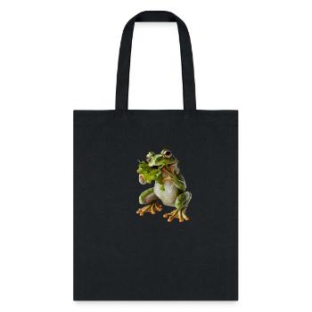 Frog - Tote Bag - black - Front