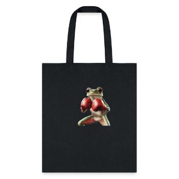 Frog - Tote Bag - black - Front