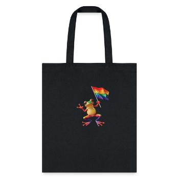 Frog - Tote Bag - black - Front