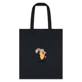 map africa - Tote Bag - black - Front