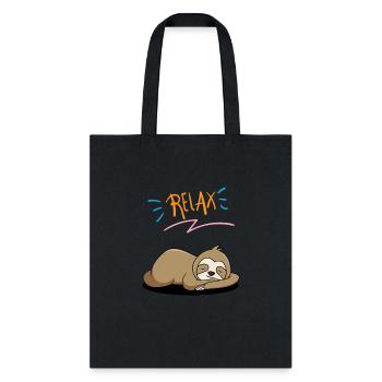 Relax - Tote Bag - black - Front