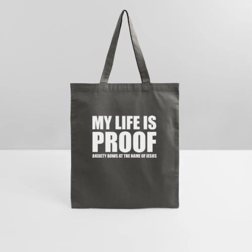 Proof: Anxiety Bows At Jesus Name - Tote Bag